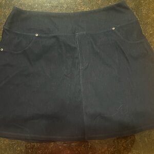 Ruby Ribbon Navy Skort